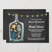 Einladungen zur Dusche in der Wasserkabine (Vorne/Hinten)