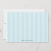 Einladungen zur Dusche mit dem Owl Baby (Rückseite)