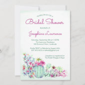 Einladungen zur Dusche von Cactus Bridal (Vorderseite)