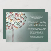 Einladungen zur eleganten Begegnung (Vorne/Hinten)