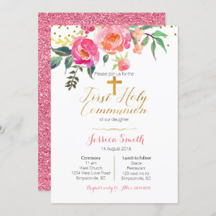 Einladungen zur ersten heiligen Kommunion