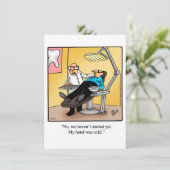 Einladungen zur Funny Dental School Graduation Par (Stehend Vorderseite)