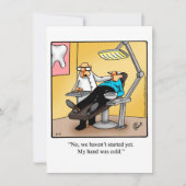 Einladungen zur Funny Dental School Graduation Par (Vorderseite)