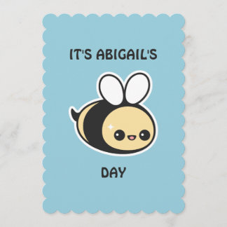 Einladungen zur Geburtstagsfeier der niedlichen Hu