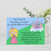 Einladungen zur Geburtstagspartei (Stehend Vorderseite)