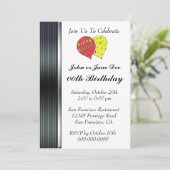 Einladungen zur Geburtstagspartei (Stehend Vorderseite)