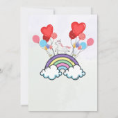 Einladungen zur Geburtstagspartei (Rückseite)