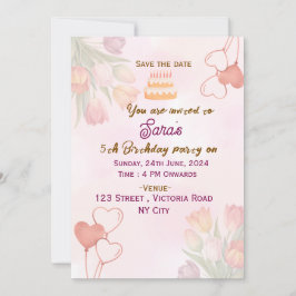 Einladungen zur Geburtstagspartei