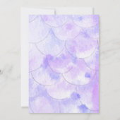 Einladungen zur Geburtstagspartei im Meer (Rückseite)