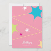 Einladungen zur Geburtstagspartei von Laser Tag (Rückseite)