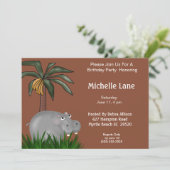 Einladungen zur Geburtstagsparty (Stehend Vorderseite)