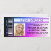 Einladungen zur Geburtstagsparty (Vorderseite)