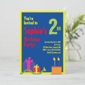 Einladungen zur Geburtstagsparty von Snake Animal (Stehend Vorderseite)