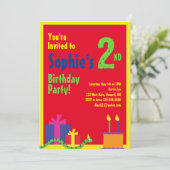 Einladungen zur Geburtstagsparty von Snake Animal (Stehend Vorderseite)