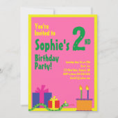 Einladungen zur Geburtstagsparty von Snake Animal (Vorderseite)