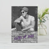 Einladungen zur Graduiertengruppe [Lila] (Stehend Vorderseite)