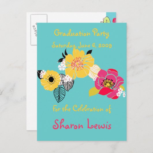 Einladungen zur Graduiertengruppe, Postkarte (Vorne/Hinten)