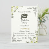 Einladungen zur Graduierung (Stehend Vorderseite)