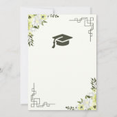 Einladungen zur Graduierung (Rückseite)