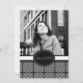 Einladungen zur Graduierungspartei [Silber] (Vorderseite)