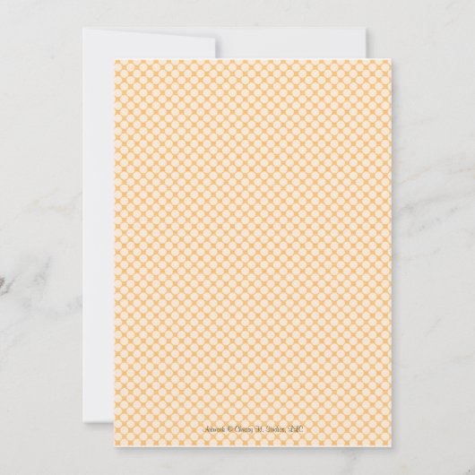 Einladungen zur Herbstdusche (Rückseite)