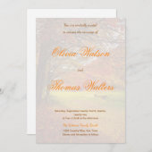 Einladungen zur Herbstwaldhochzeit (Vorne/Hinten)