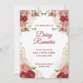 Einladungen zur Hochzeit (Rückseite)