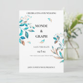 Einladungen zur Hochzeit (Stehend Vorderseite)