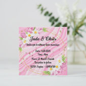 Einladungen zur Hochzeit (Stehend Vorderseite)