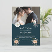 Einladungen zur Hochzeit (Stehend Vorderseite)