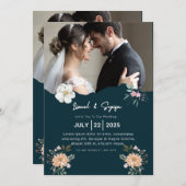 Einladungen zur Hochzeit (Vorne/Hinten)