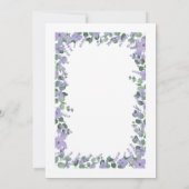 Einladungen zur Hochzeit (Rückseite)