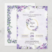 Einladungen zur Hochzeit (Vorne/Hinten)