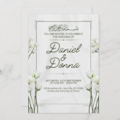 Einladungen zur Hochzeit (Vorne/Hinten)