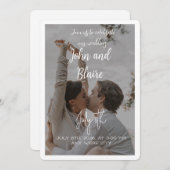 Einladungen zur Hochzeit (Vorne/Hinten)