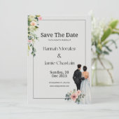 Einladungen zur Hochzeit (Stehend Vorderseite)