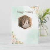 Einladungen zur Hochzeit (Stehend Vorderseite)