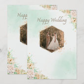 Einladungen zur Hochzeit (Vorne/Hinten)
