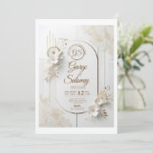 Einladungen zur Hochzeit (Stehend Vorderseite)