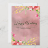 Einladungen zur Hochzeit (Rückseite)