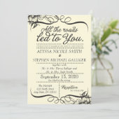 Einladungen zur Hochzeit (Stehend Vorderseite)