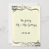 Einladungen zur Hochzeit (Rückseite)