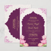 Einladungen zur Hochzeit 2025 (Vorne/Hinten)