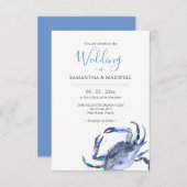 Einladungen zur Hochzeit am Strand (Vorne/Hinten)
