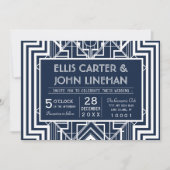 Einladungen zur Hochzeit der Marine (Vorderseite)