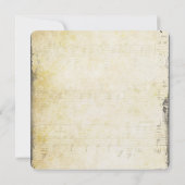 Einladungen zur Hochzeit der verzauberten Waldzwei (Rückseite)