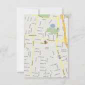 Einladungen zur Hochzeit der verzauberten Waldzwei (Rückseite)