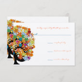 Einladungen zur Hochzeit der verzauberten Waldzwei (Vorne/Hinten)