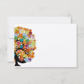 Einladungen zur Hochzeit der verzauberten Waldzwei (Rückseite)