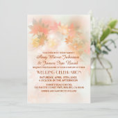 Einladungen zur Hochzeit im Herbst Herbstnebel3 (Stehend Vorderseite)